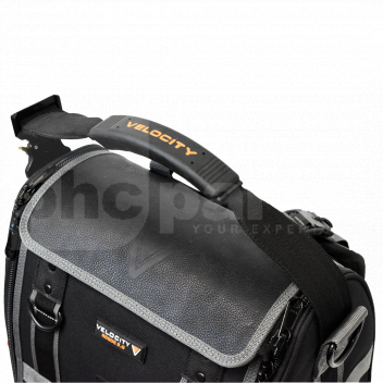 TJ6122 Rogue 9.0 Service Bag, 3 Year Warranty <p>The Rogue PB 9.0 Service bag is the 4th addition to the Velocity PB Plumber range.<br />
The 9.0 is geared towards multiple industries that carry out servicing. Two drop down panels which house various hand tools and test equipment along with a removable thermoplastic pot makes the 9.0 a perfect tool bag for service requirements.</p>

<ul>
	<li>Removable thermoplastic pot</li>
	<li>Multiple internal &amp