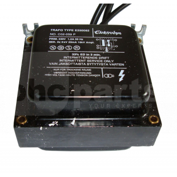 DE0030 NOW DE0020 - Ignition Transformer, Danfoss 052L0003 W/Base & 2 Side Co <!DOCTYPE html>
<html lang=\"en\">
<head>
<meta charset=\"UTF-8\">
<meta name=\"viewport\" content=\"width=device-width, initial-scale=1.0\">
<title>Ignition Transformer - Danfoss 052L0082</title>
</head>
<body>
<h1>Ignition Transformer - Danfoss 052L0082</h1>
<p>The Danfoss 052L0082 Ignition Transformer is a high-quality component that ensures reliable ignition for industrial burners. It is designed to deliver a powerful and consistent spark, enabling efficient combustion and smooth operation of heating systems.</p>

<h2>Product Features:</h2>
<ul>
<li>High-quality ignition transformer for industrial burners</li>
<li>Ensures reliable and efficient ignition</li>
<li>Delivers powerful and consistent sparks</li>
<li>Smooth operation of heating systems</li>
<li>Designed for long-lasting performance</li>
</ul>
</body>
</html> Ignition Transformer, Danfoss, 052L0082